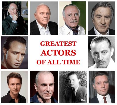 best actors of all time|top 50 actors all time.